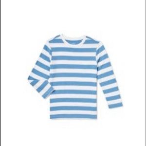 2 FOR 1 DEAL Boys Wonder Nation Long Sleeve Striped Shirts